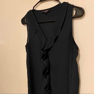 Banana Republic dark navy blouse